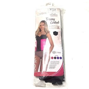 L.T Rose Size S Colombianas Tummy Control Waist Trainer Corset Cincher Girdle